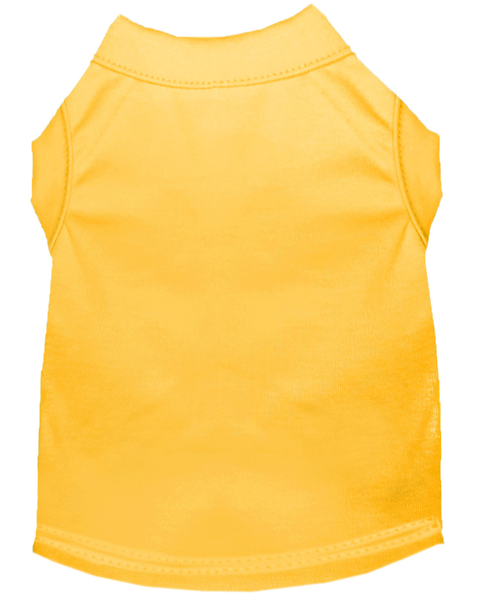 Plain Shirts Yellow 4X